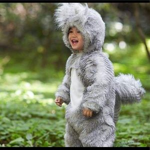 Pottery Barn Woodland Baby Squirrel Costume 12-18M